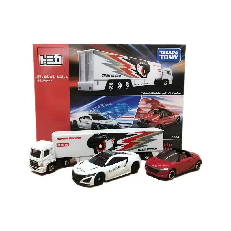 Tomica подарочный набор инженерный автомобиль гоночная Полицейская машина игрушки для мальчиков и девочек подарок модель автомобиля автомобили детей