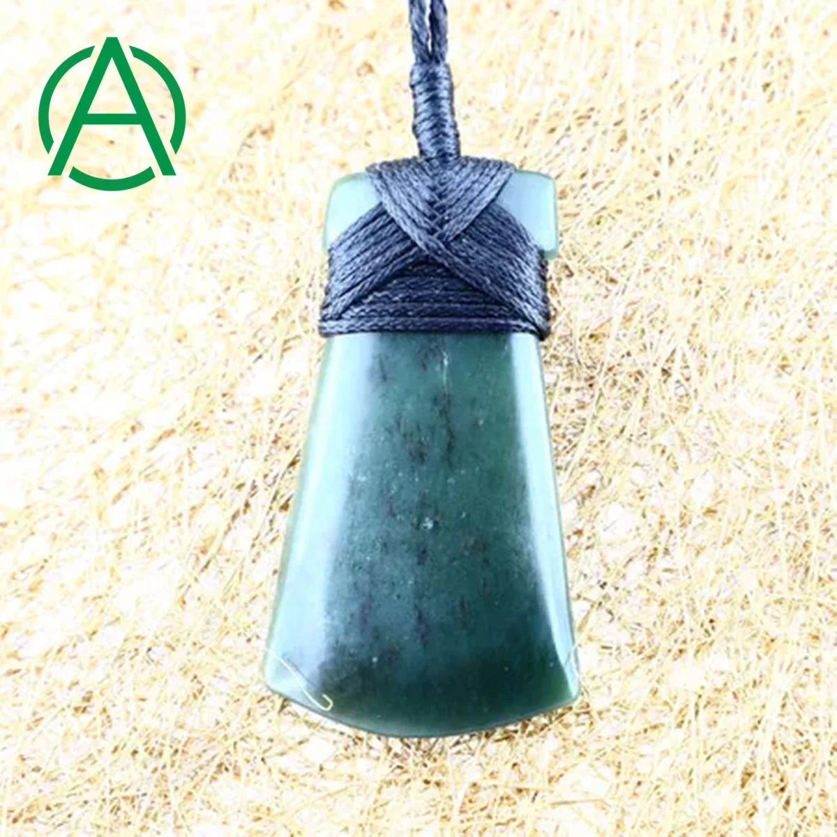 Arthurgem Jade Jewelry Carving Natural Canadian Nephrite Jade Pendant