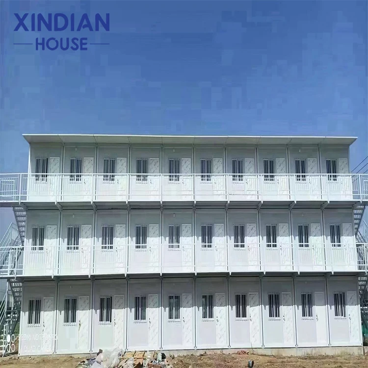 Portable Flat Pack Price Prefab Homes Living Prefabricated Container House Mobile Ready Made Steel Design Modular China Office