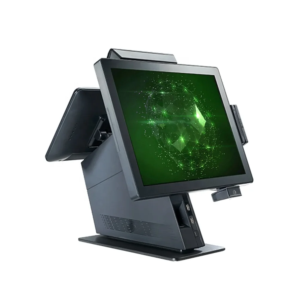 Wholesale All-in-one Touch Biometric Smart POS Terminal With Cash Register for Supermarket and Restaurant