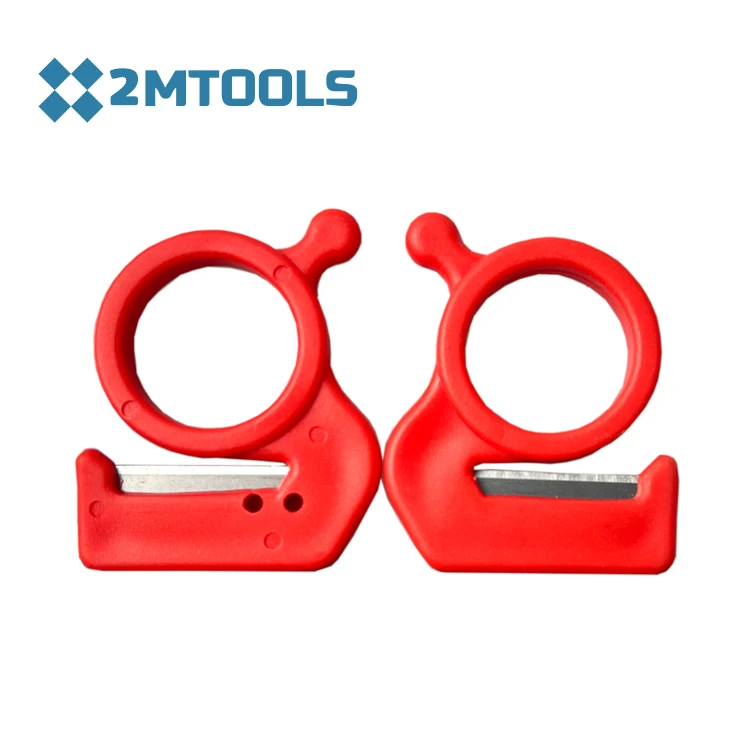 Finger Knife Small Tool Cutter Safety Thread Plastic Cut Strap Cutting Ring Knife snitty safety cutter
