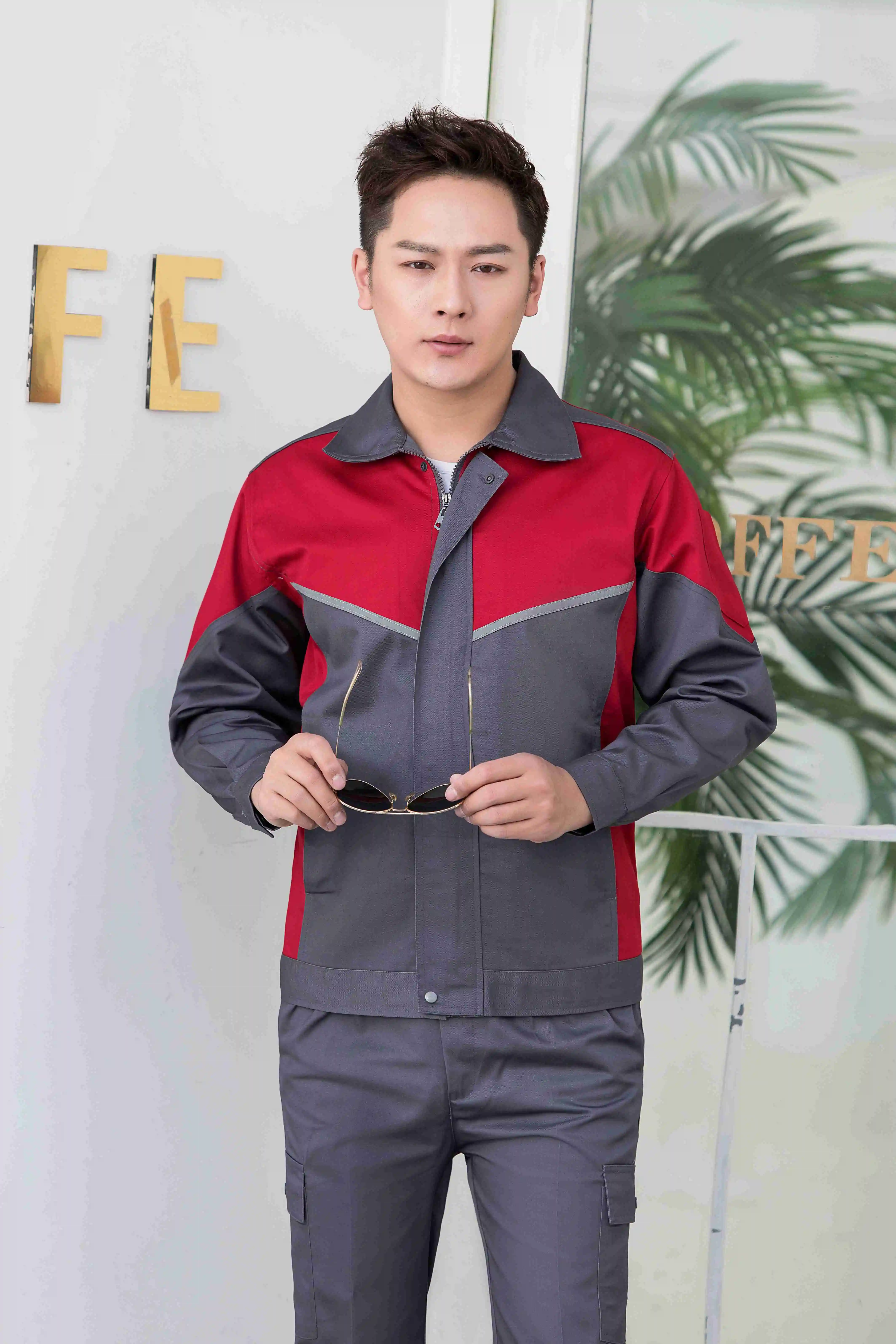 Work Overall Uniform Men Women Working Coveralls Welding Suit Car Repair Workshop Uniform