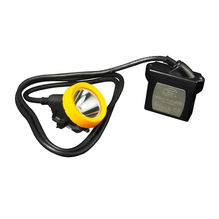 KL5LM underground led coal mining light miner cap lamp charger