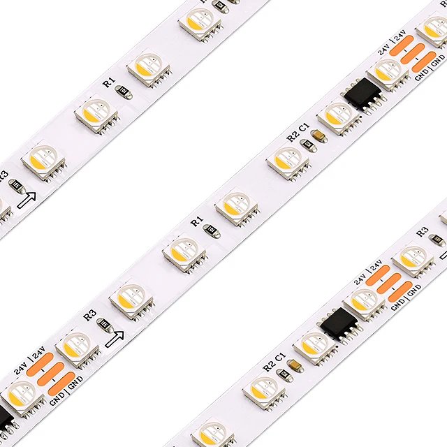 24V UCS2904 RGBW рождественские праздничные светодиодные фонари на открытом воздухе 84 светодиоды для сцены дома сада пиксельные полосы света