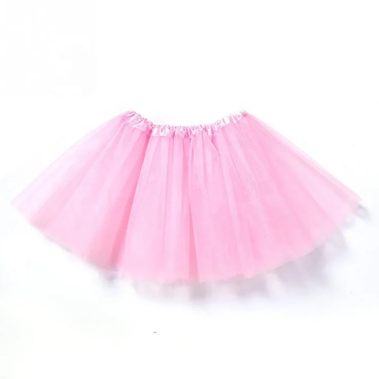 Toddler Girls Multicolor Tutu Skirts 3 Layered Ballet Tutu Little Girl Fluffy Tutu Birthday Party