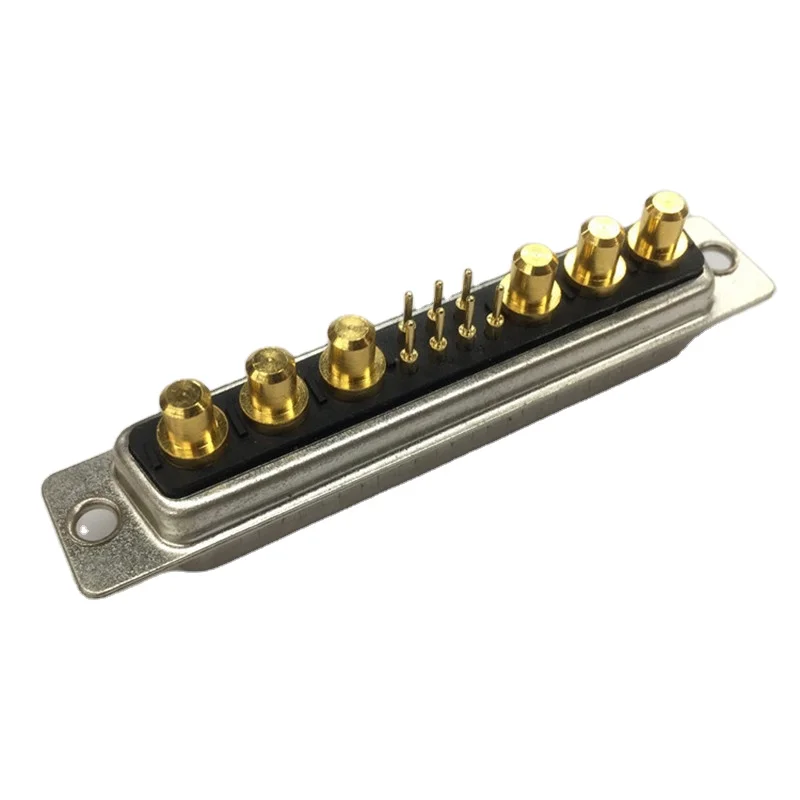 
Customized 13W6 Connector Electrical Rectangular D-SUB Connector Car 2 15 19 Pin Plugs Straight Insert Welding Board Type D 7+6 