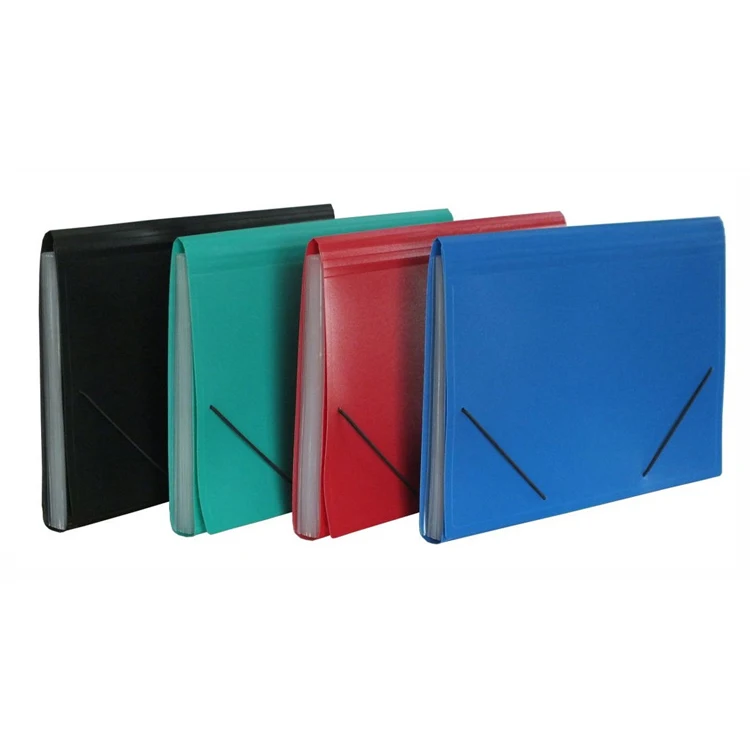 
Top quality insert expanding file organiser bag with elastice closure for document 