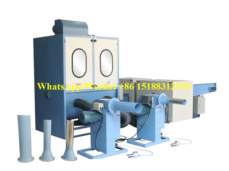 Cheap price pillow cotton opening and filling production line/automatic pillow filling machine/pp cotton opening machine line