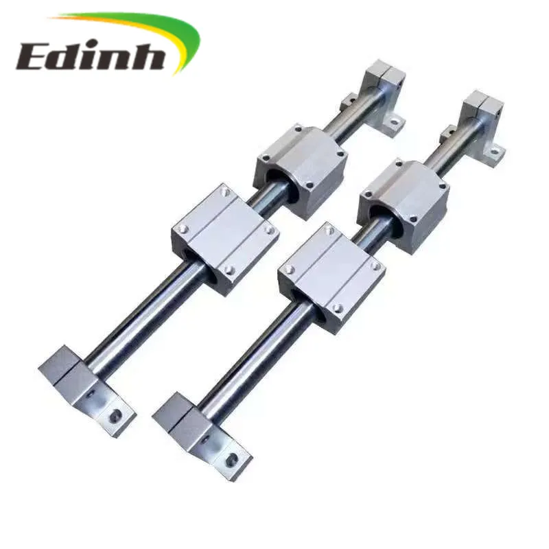 Router Sled Aluminum SBR 20 SBR16SUU SBR30 SBR50 1300mm 1600mm Polished Linear Guide Rail With Support