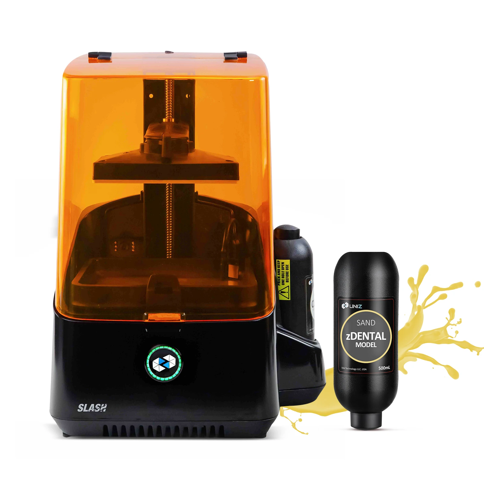 UNIZ SLASH 2 Desktop 3D Model Printer 3D Resin Jewelry 3D Printing Dlp Sla Lcd 3D Printer Machine