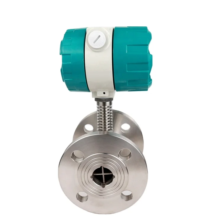 Turbine Flowmeter Modbus flange thread clamp Water 4-20Ma Sunflower Oil Flowmeter RS485 crude pulse output turbine flowmeter