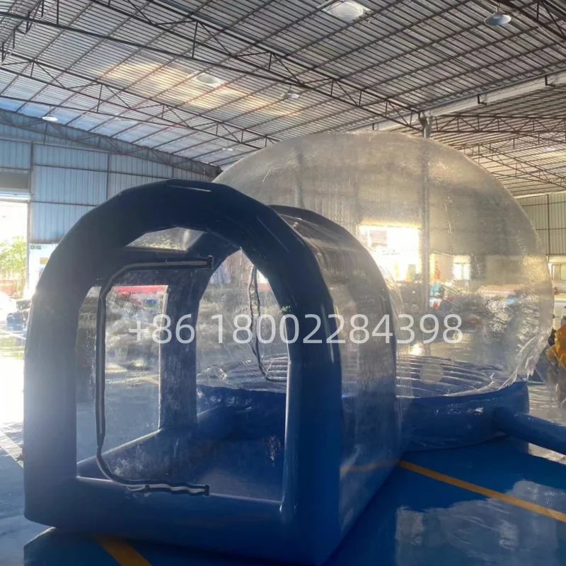Popular kids adult inflatable bubble dome bounce house rental inflatable bubble house with tunnel