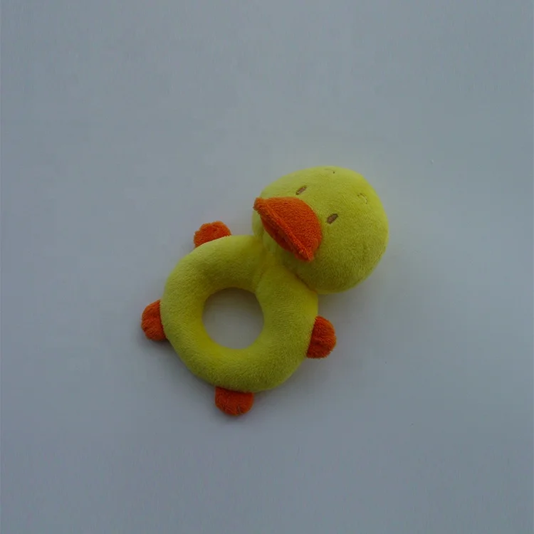 Special New Products Soft Toys Plush Baby Toys Duck Plush Rattle Toy On Sale