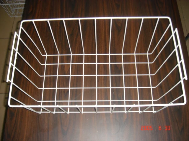 Refrigeration Equipment Icebox Metal Storage Basket Freezer Wire Mesh Basket