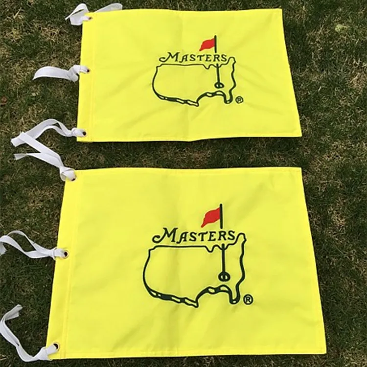 Manufacturer Direct Selling Custom Plastic Golf Flag Golf Course Flag  Poles