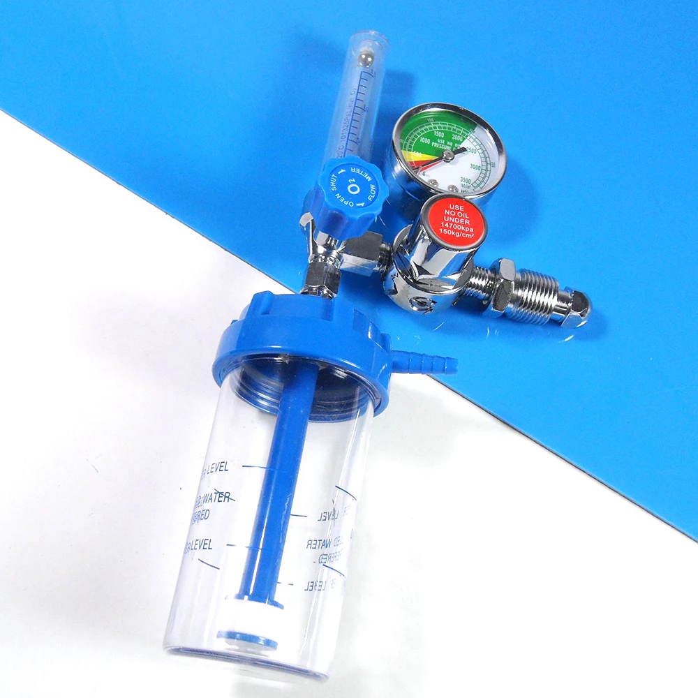 Amazon top seller 2021 medical oxygen cylinder regulator with flow meter medical oxygen pressure regulator