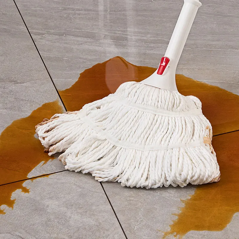 Wholesale Cheap Stainless Steel telescopic Rod Hands Free rotary 360 round spin Cotton Twist Mop for floor house cleaning