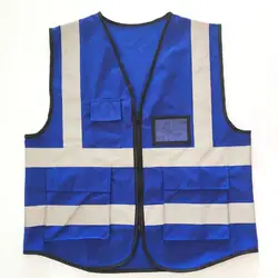 Breathable reflective clothing road suit multi-pocket reflective clothing Multi Choice