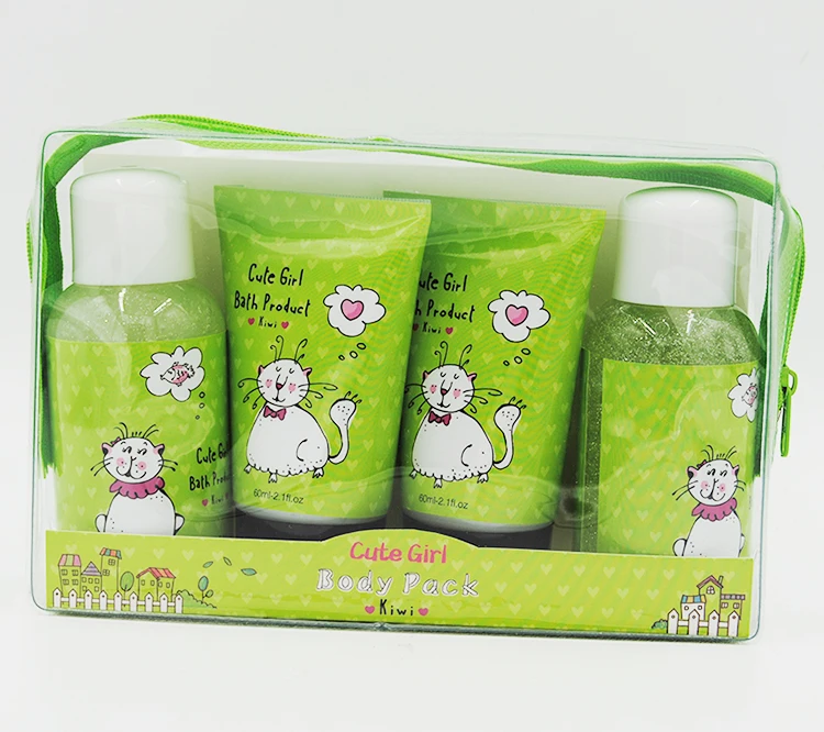 Wholesale Cute Moisturizing Skin Soothing Whitening Bath Spa Gift Set for Girls Body