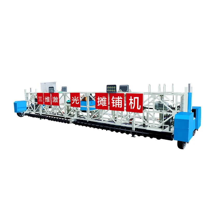 Concrete Pavement Paver Square Machine Bridge Deck Laser Ultrasonic Paver Tunnel Laser Paver