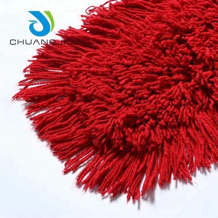 China Brand Hospital Wet Dust Cleaning Flat Detachable Mop Head For Floor And Ceiling