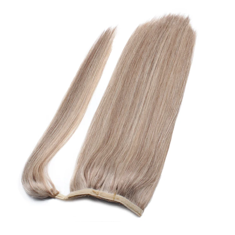 
Wrap ponytail hair extensions 100% virgin human cuticle aligned ponytail human hair 