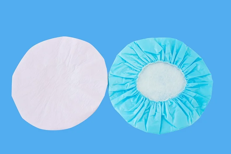Disposable shower cap hotel high Quality waterproof non-woven no rinse shampoo cap degradable