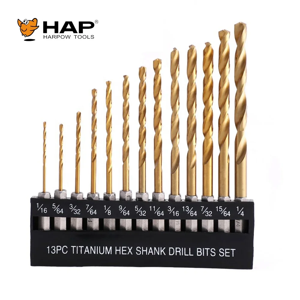 Аксессуары для электроинструментов шестигранный хвостовик угловая точка 135 градусов 13 шт. набор спиральных Сверл с основанием Хранения Держателя