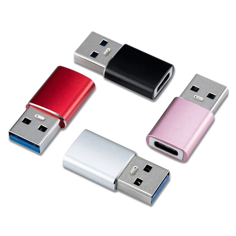 USB 3.0 Type A Male to Type C Female Connector Converter USB C Standard Charging Data Transfer OTG Adapter