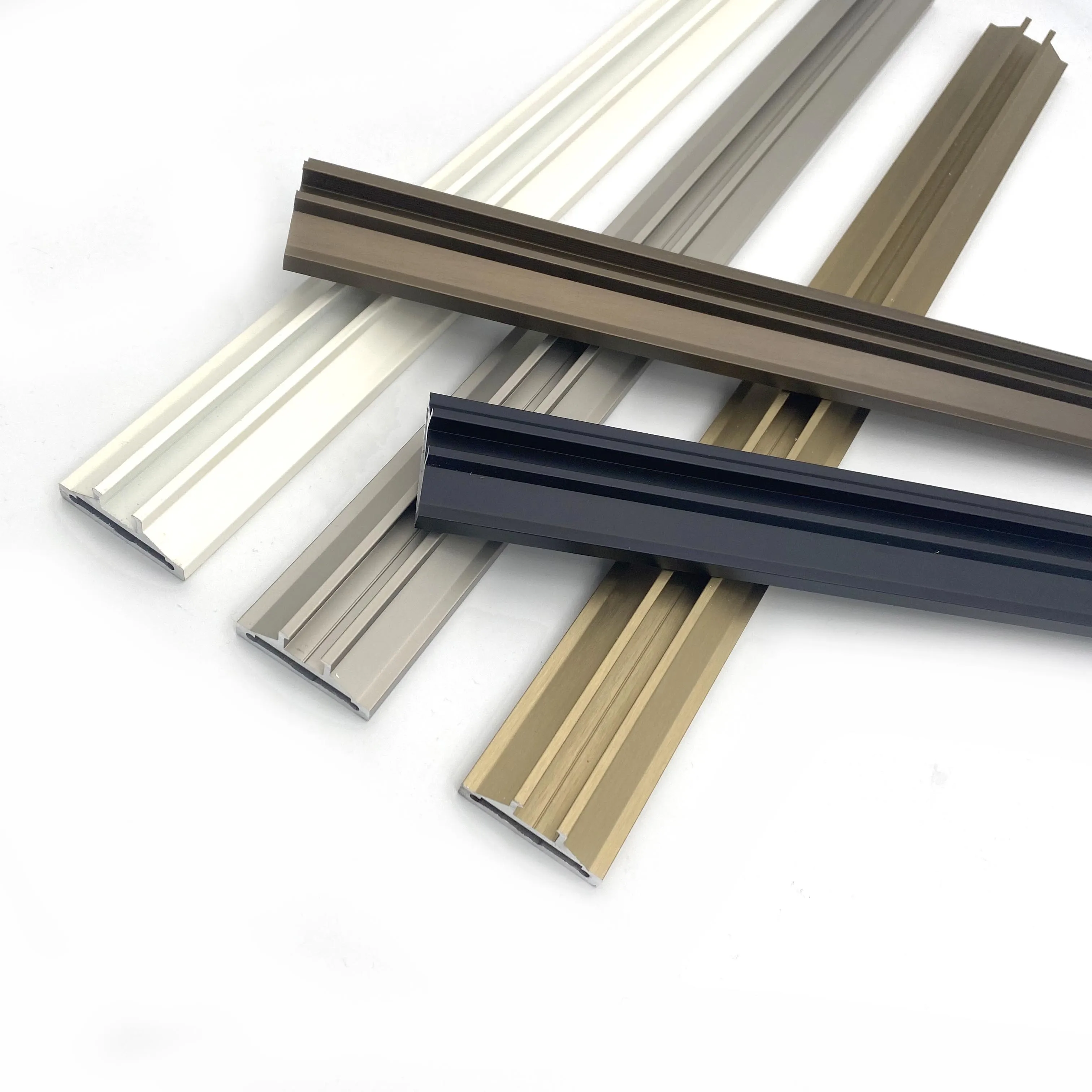 frameless aluminum interior noiseless sliding door Profiles For Sliding door