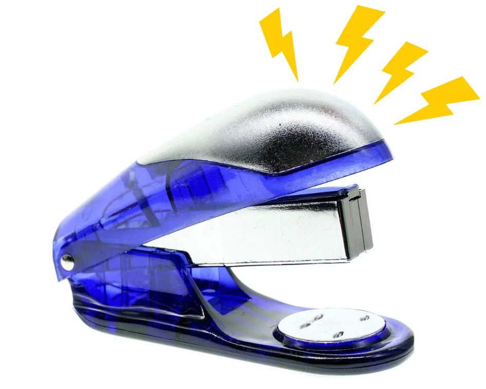 Электрошоковый степлер, забавная Новинка, игрушка, шутка, прикольный шуток