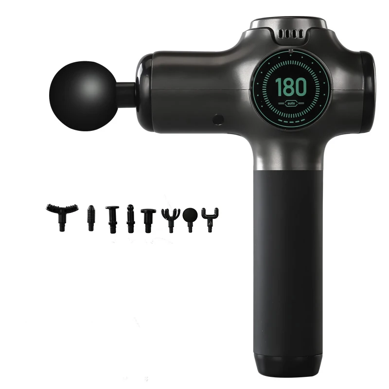 New 99 Speed Settings Drop Ship Massage Gun Deep Tissue Portable Percussion Muscle Massage Gun