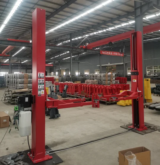 Workshop 4000kg Two-Post Hydraulic Car Lift Machine Hydraulic 2-Post Car Lift