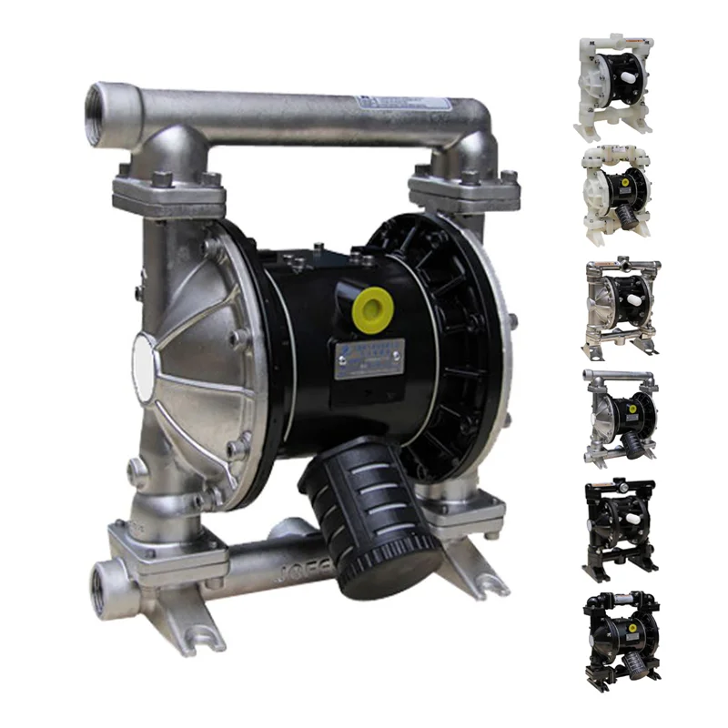 2 Inch Stainless Steel Pneumatic Diaphragm Pump For Waste Water Industry