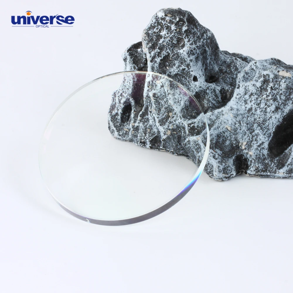 White Base Blue Cut High index 1.67 MR Low Reflection Coating Optical Lenses Blue Ray Lens