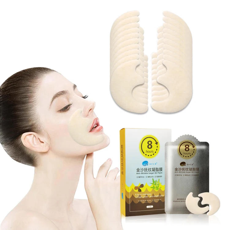 Hydrating Smile Line Patch OEM Nasolabial Folds Anti-wrinkle Patch