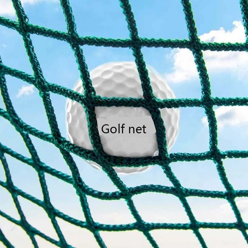 Factory wholesale OEM size 2*2 2.5*2.5 3*3cm mesh golf driving range net golf course net golf net