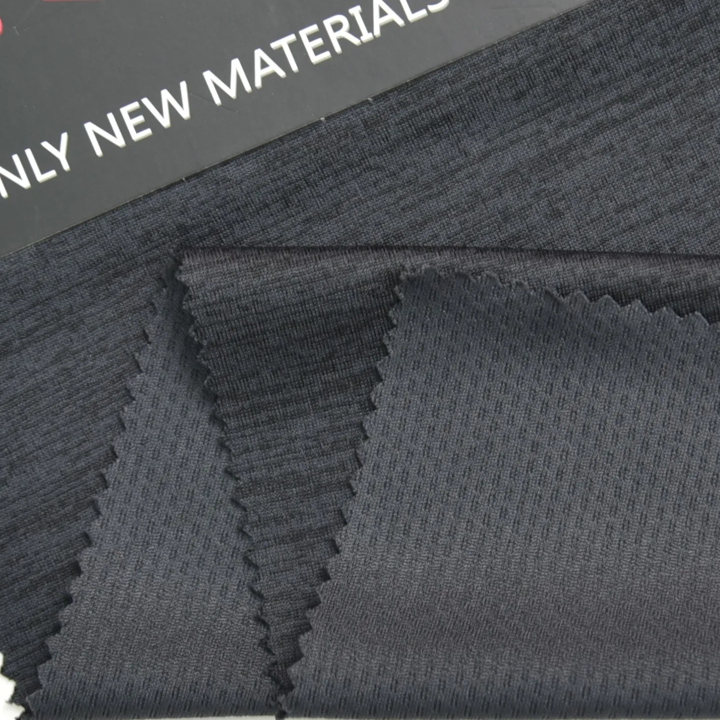 
100D Cation Waffle Cloth Fabric Yoga Fabric Cheap Price High Quality Black Dobby Knit Microfiber Fabric 100% Polyester DYE 100%P 
