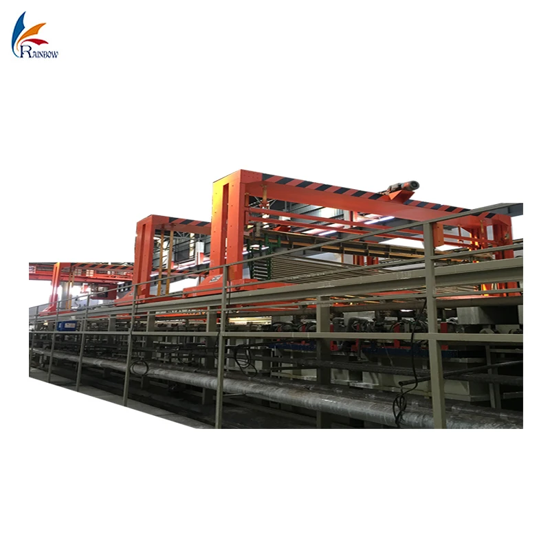 new design electric copper plating process machine parts coating zinc plating Line