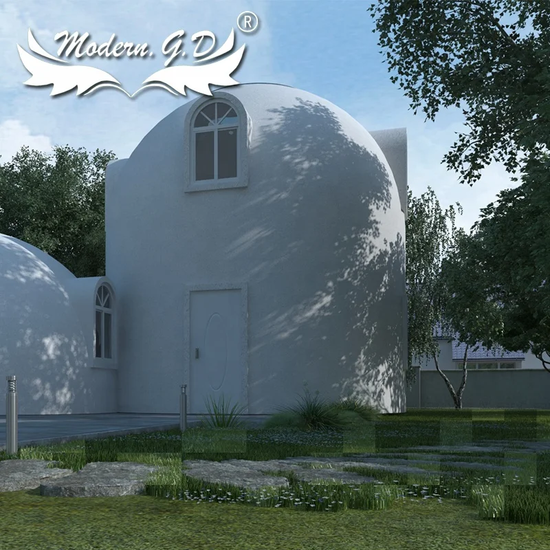 Fast Construction Modular Structure Prefab circular Houses building prefabricated