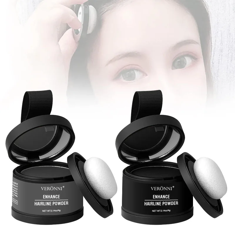 14 Color Waterproof Temporary Hair Root Touch Up Hairline Powder For Women Hairline Shadow Powder