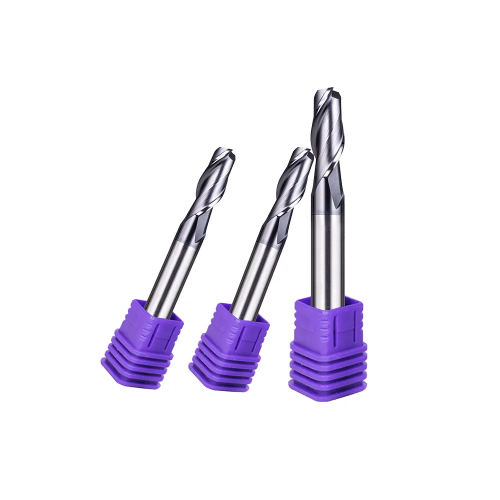 Hot sale 2 Flutes Square Milling Cutter end mill carbide cutter cutting tools for Stainless steel