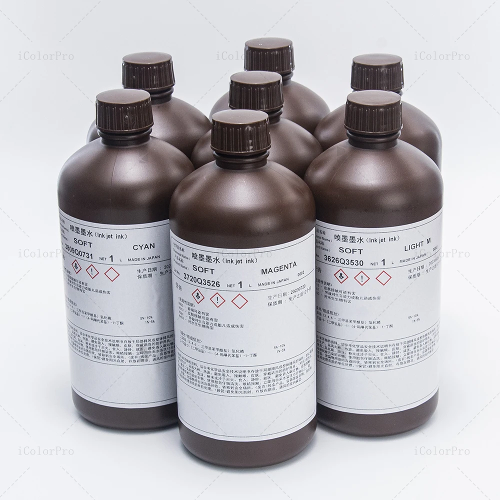 100% оригинальный японский TOYO UV чернила для Ricoh Gen 6 Gen5 Печатная головка цифровая ультрафиолетовая печатная машина