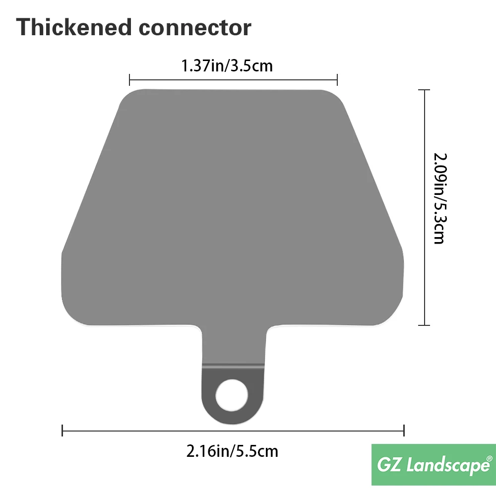 Patent mobile phone patch universal phone strap tether tab transparent connector card for phone lanyard