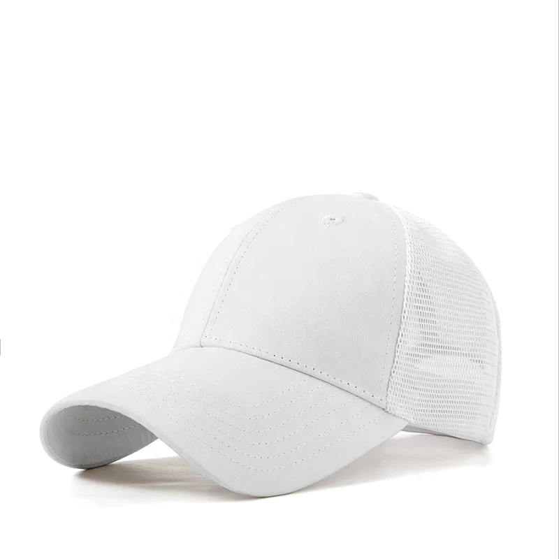 Manufacturer Promotional Baseball Custom Logo Trucker Hats Cheap Snapback Sports High Quality Curved Brim Hat