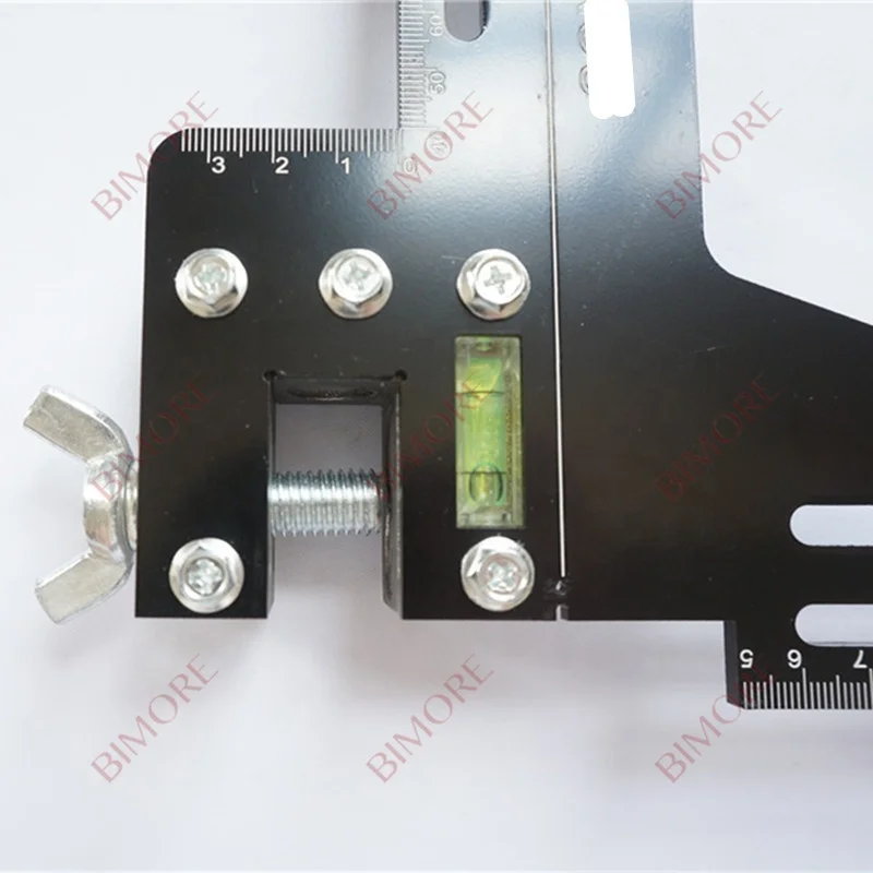 Elevator Universal Single-line Black Aluminum Alloy Rail Ruler SJT-56100 Guide Rail Measure Elevator Spare Parts