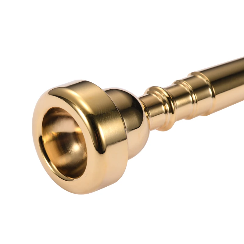 Trumpet Mouthpiece Replacement Practical Treble Brass Smooth Instrument 1C/1.5C/3C/5C/7C Musical Accessories