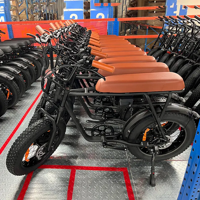 Factory Adult 20inch Beach Cruise E Bike 48V 10Ah Battery 1000W 750W 250W Ebike Electric Bicycle Fat Tire Electric Mountain Bike