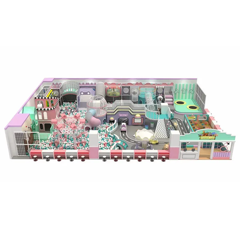 Children Good Design Playground Various Theme Equipment Safety Kids Self Wonderful Toys Park Indoor Playground for Kids