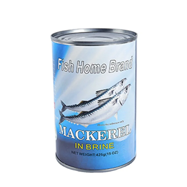 Good Taste Canned Seafood  425g Tin Fish Mackerel Canned in Brine